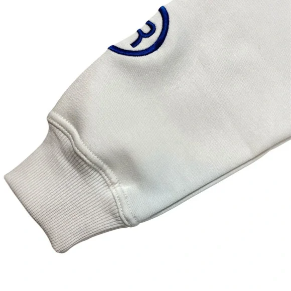 White and Blue Cotton Fleece 2pc Set.ALL REASONABLE OFFERS ACCEPTED!